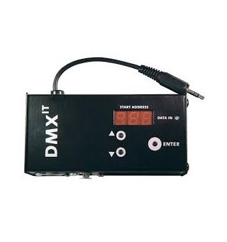 DMX it DMX it for control, mini-jack