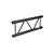 LADDER H30 LENGTH 75CM RAL9005 HL - Lengths maintube 48x3 