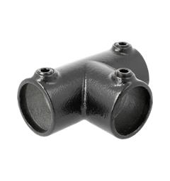 Pipe Clamp Long Tee (Black) Pipe Clamp Long Tee (Black)