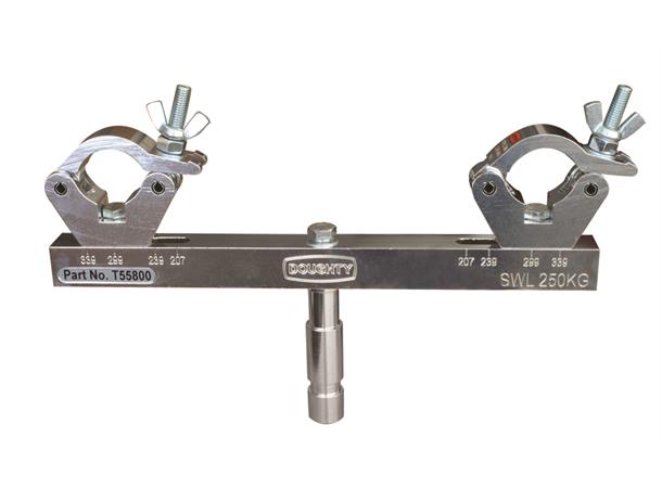 FIX. TRUSS ADAPTOR  (250Kg) FIXED TRUSS ADAPTOR (Silver) (250Kg)