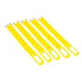 Cable wrap 26cm yellow 5 p. Cable wrap 26cm yellow 5 pieces