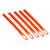 Cable wrap 38cm orange 5 p. Cable wrap 38cm orange 5 pieces 