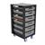 Storage cart height 110 with set C and top lid 