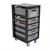 Storage cart height 110 with set B and top lid 