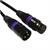 Accu Cable AC-DMX3 0,5m 3 p. XLRm/3 p. XLRf 0,5m DMX 