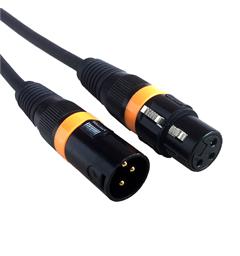 Accu Cable AC-DMX3 1,5m 3 p. XLRm/3 p. XLRf 1,5m DMX