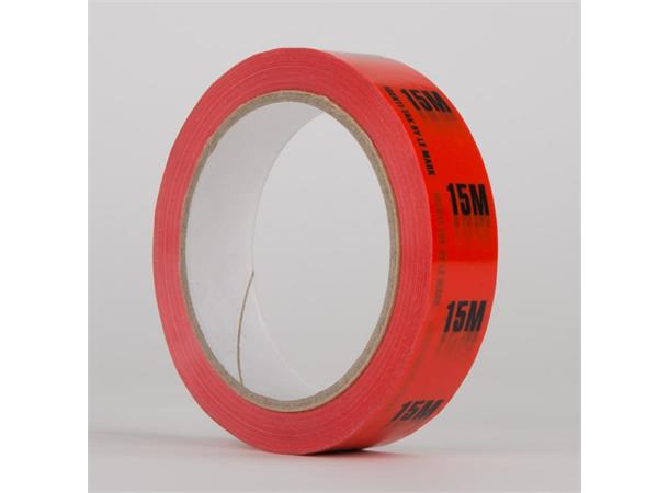 Identi-Tak™ Red 15m Red