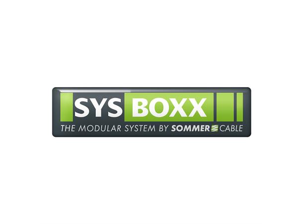 SommerCABLE SYSBOXX Foamsticker 60x15mm width: 60 mm, height: 15 mm, anthracite