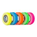 Fluorescent Pack 12mm x 5.4m Green, Yellow, Orange, Pink, Blue